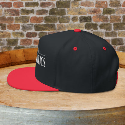 Paso Robles Wine Fanatics Embroidered Logo Flat Bill Cap