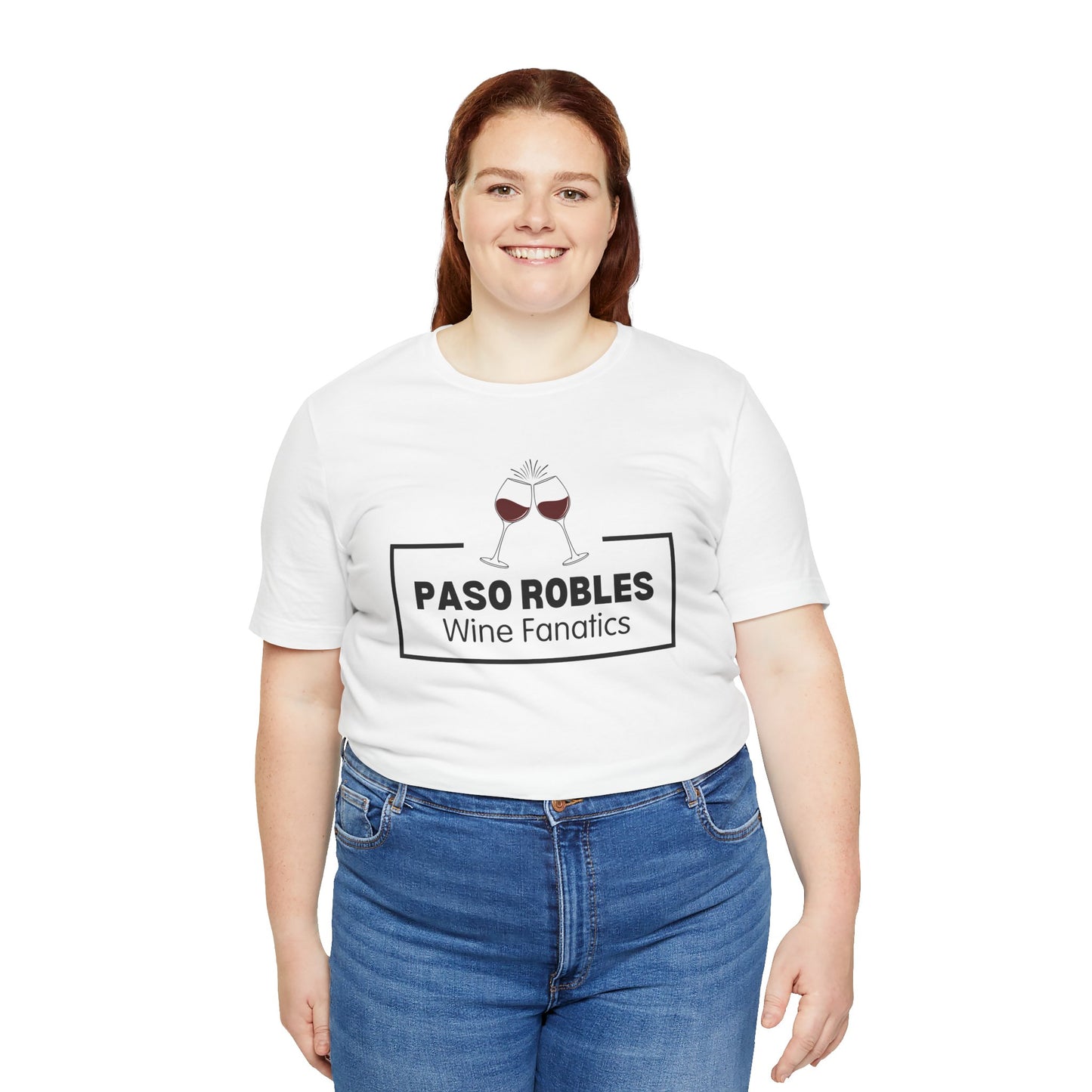 Paso Robles Wine Fanatics Logo Unisex Tee