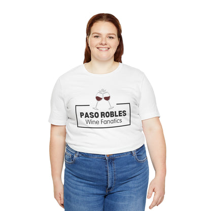 Paso Robles Wine Fanatics Logo Unisex Tee