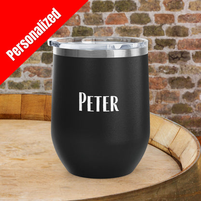 CEO Cork Extraction Officer Personalized 12oz Wine Tumbler
