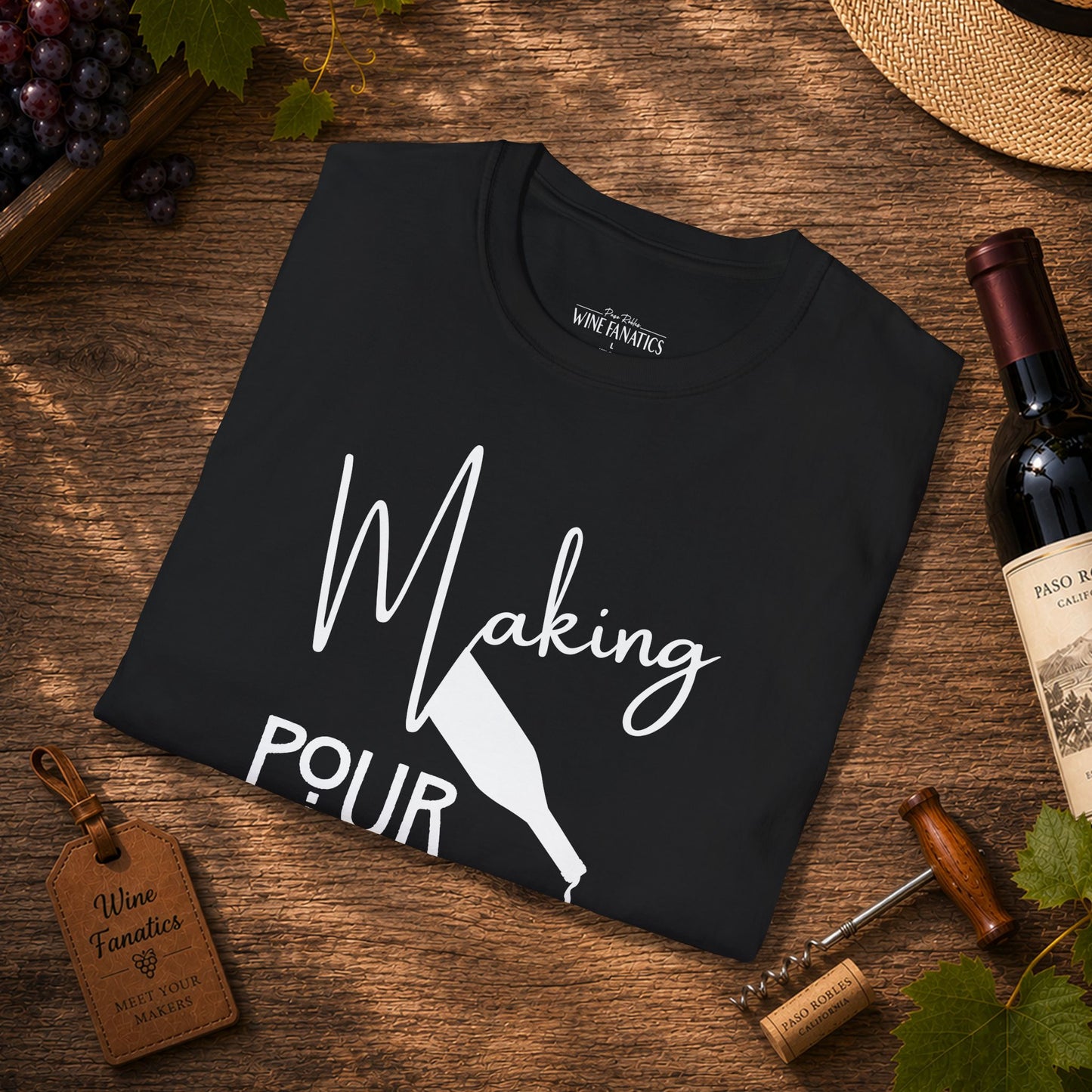 Paso Robles - Making Pour Decisions Crewneck Tee