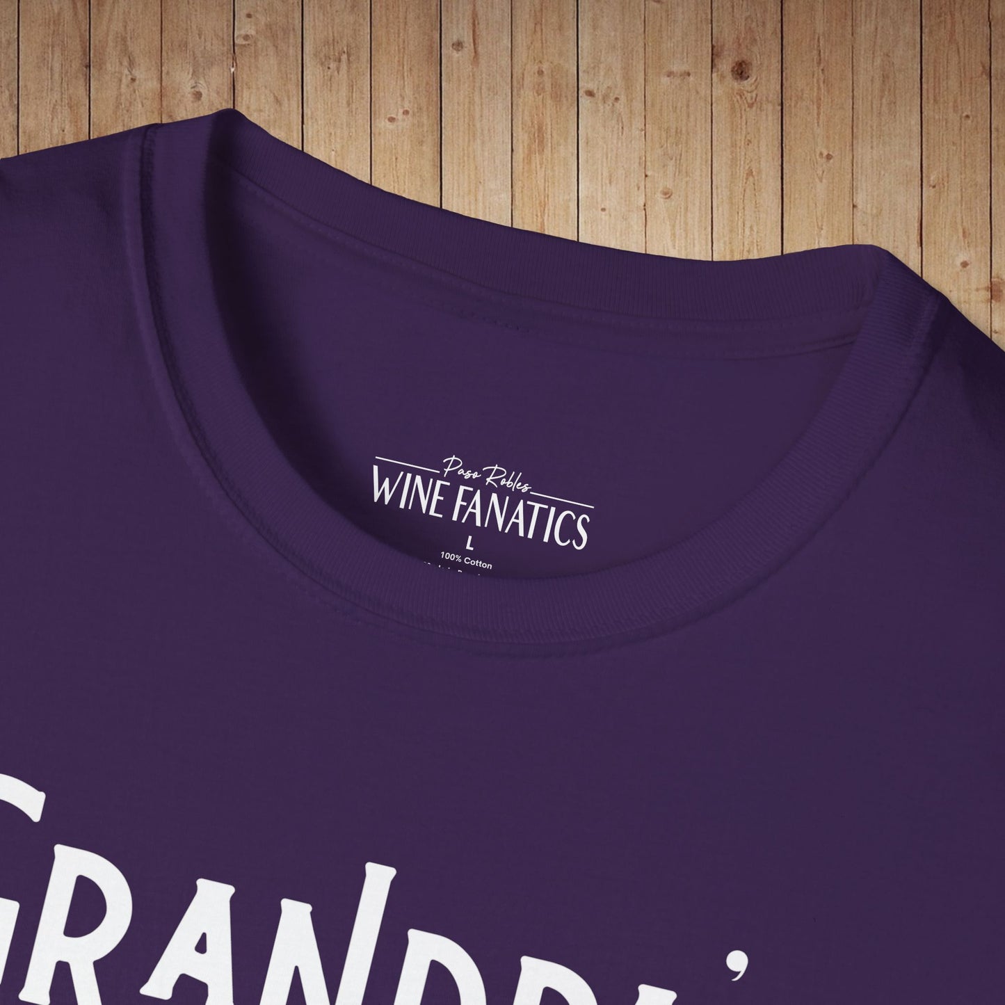 Grandpa's Reason To Wine Personalized T-Shirt