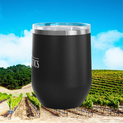 Paso Robles Wine Fanatics Logo 12oz Wine Tumbler