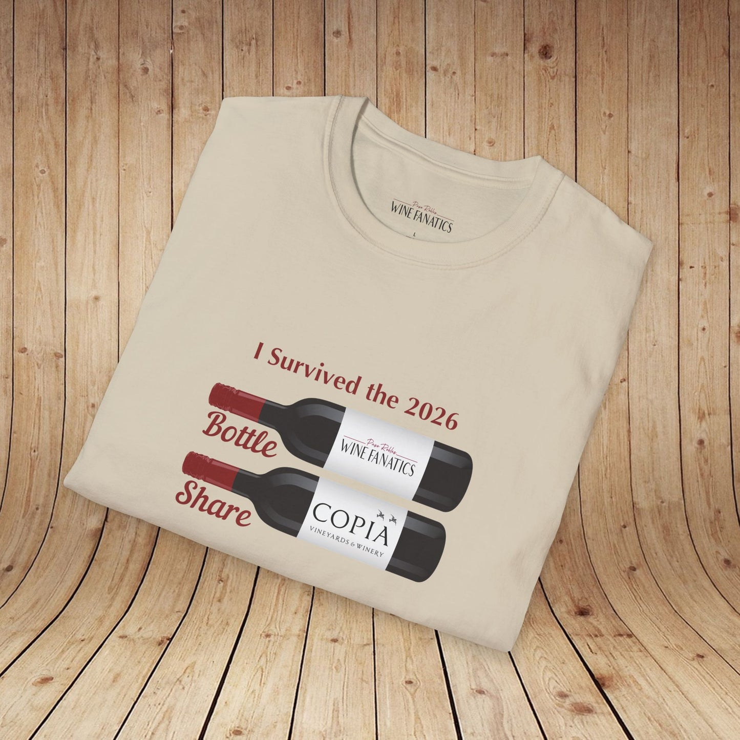 PRWF 2026 Bottle Share Unisex Softstyle T-Shirt