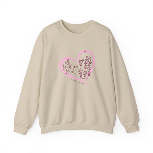 My Valentine's Crush (wine) Sweatshirt