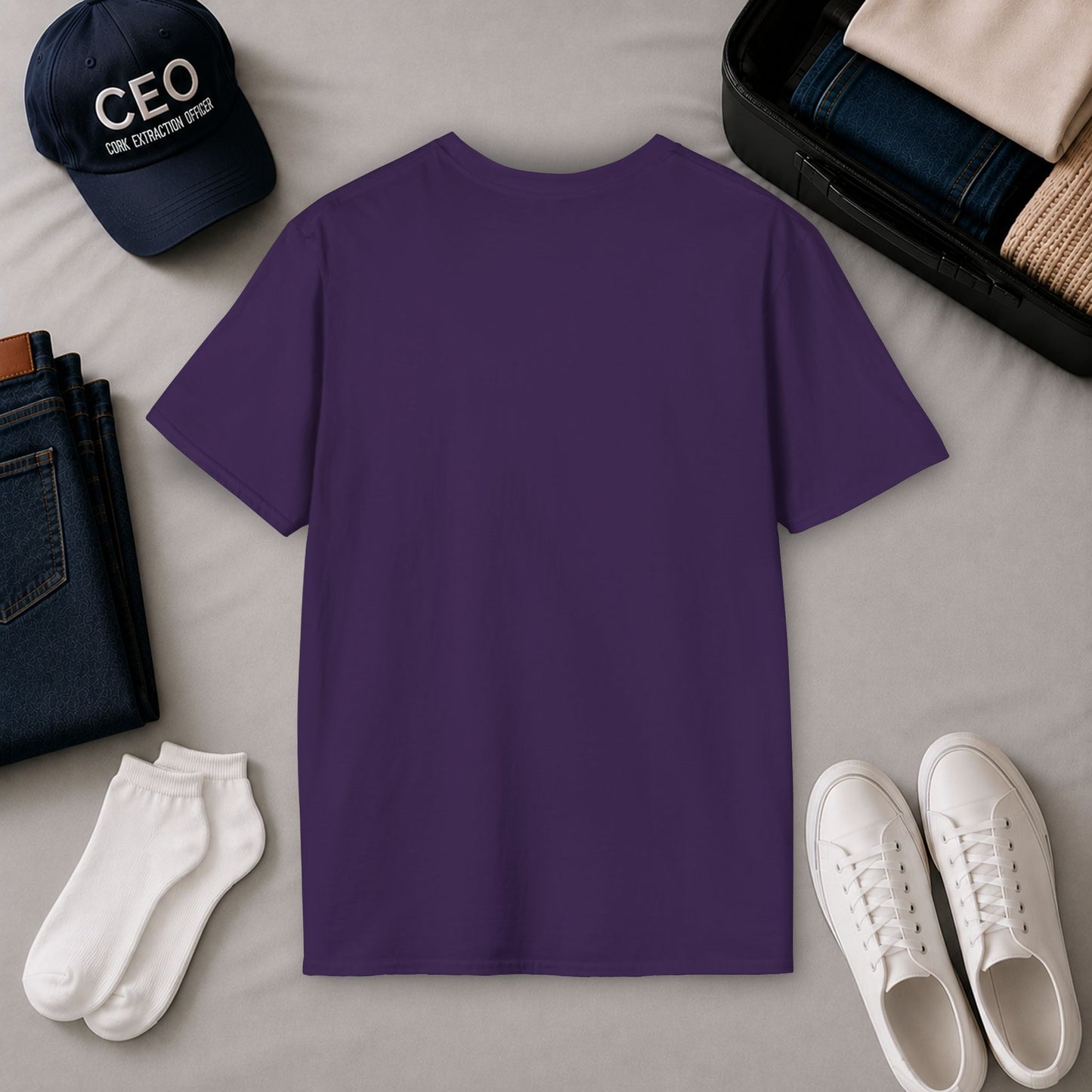 Flight Risk  Crewneck Tee
