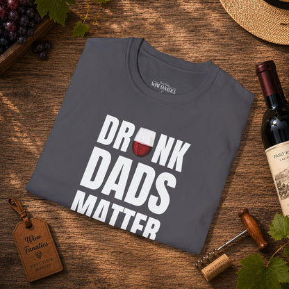 Drunk Dads Matter Crew Neck T-Shirt