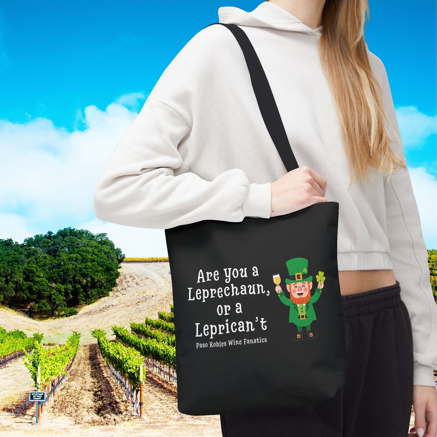 Are You A Leprechaun, Or A Leprecan't Tote Bag