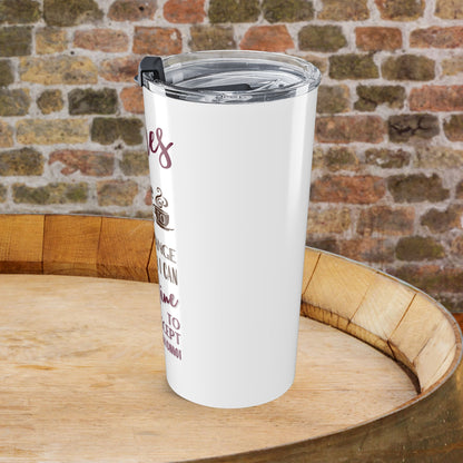 Coffee & Wine Serenity Personalized 20oz Tumbler