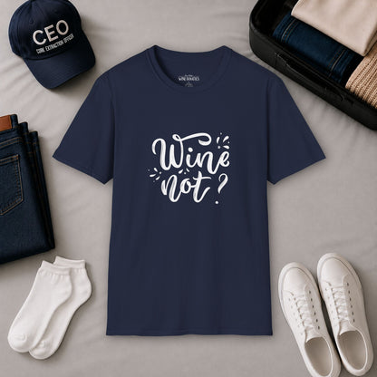 Wine Not? Crewneck Tee
