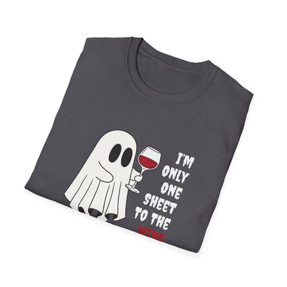 One Sheet To The Wine Unisex Softstyle T-Shirt