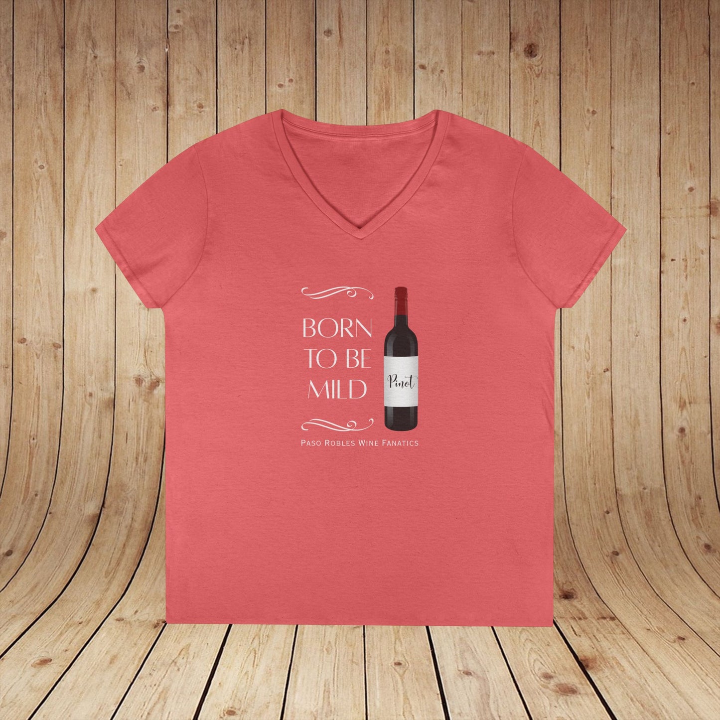Born To Be Mild ladies V-Neck Tee