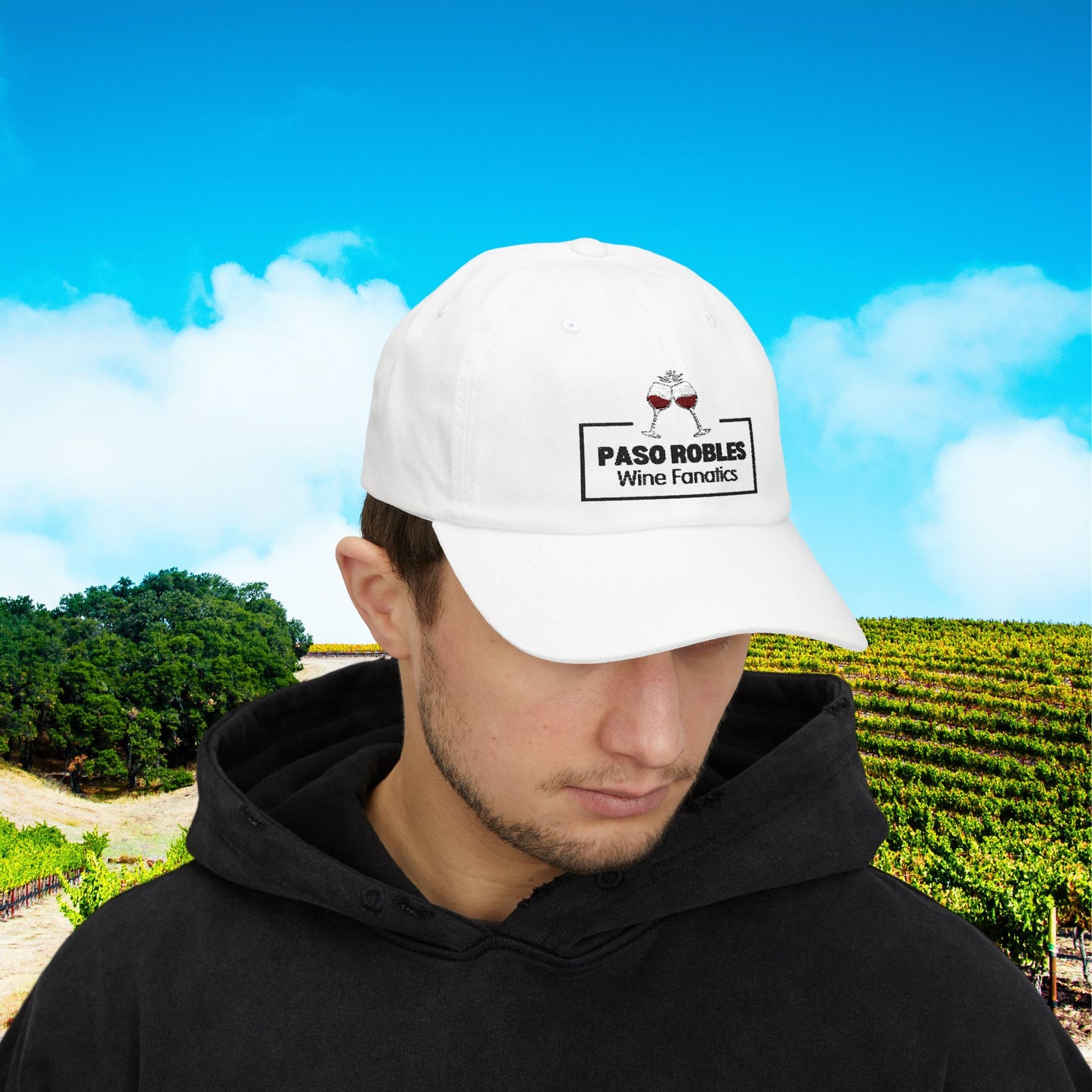 Paso Robles Wine Fanatics Banner Cap