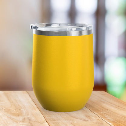 Mom's Superpower, turning whine into Wine! 12oz Wine Tumbler