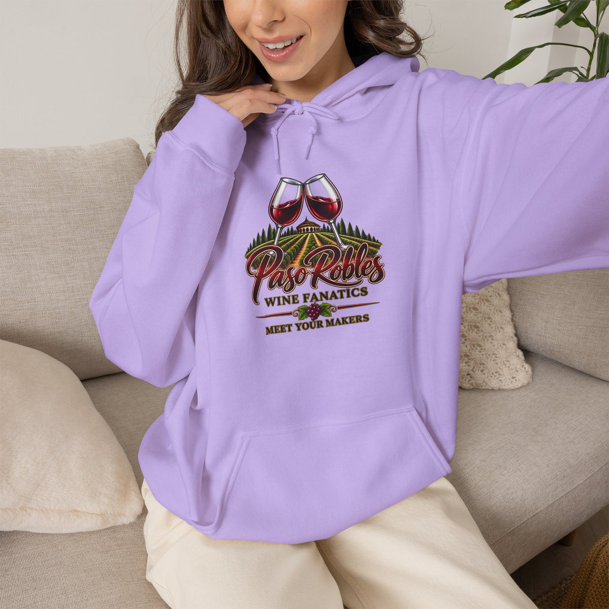 A Toast To Paso Robles Wine Fanatics Hoodie
