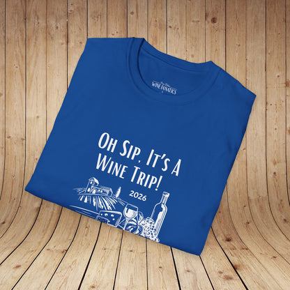 Oh Sip It's A Wine Trip Unisex Softstyle T-Shirt