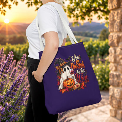 I Am One Sheet To The Wine Personalized Tote Bag