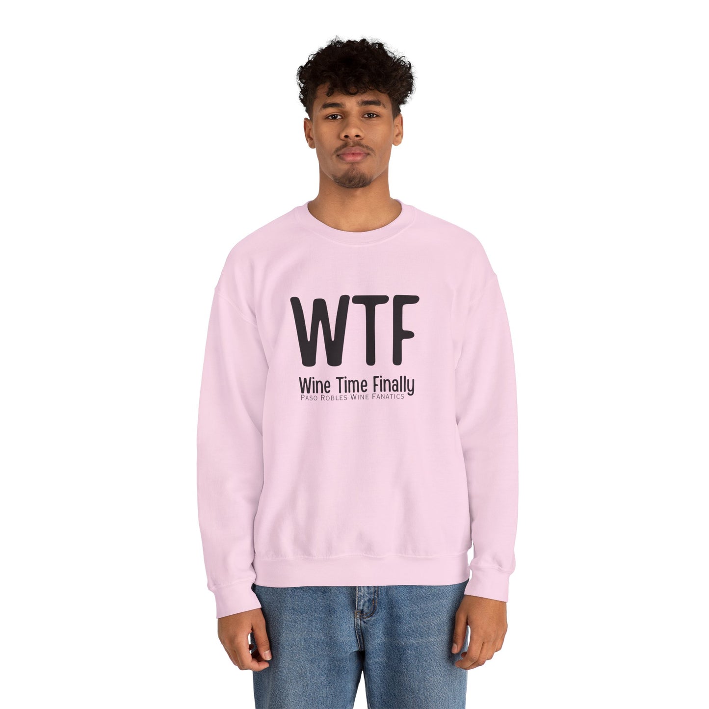 WTF Wine Tasting Finally Sweatshirt
