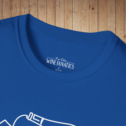 Spitters Are Quitters wine Unisex Softstyle T-Shirt