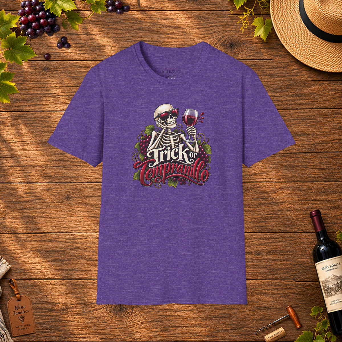 Trick Or Tempranillo Crewneck T-Shirt