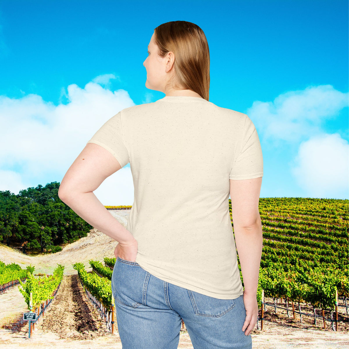 This Is My Wine Tasting Shirt (stain) Crewneck T-Shirt
