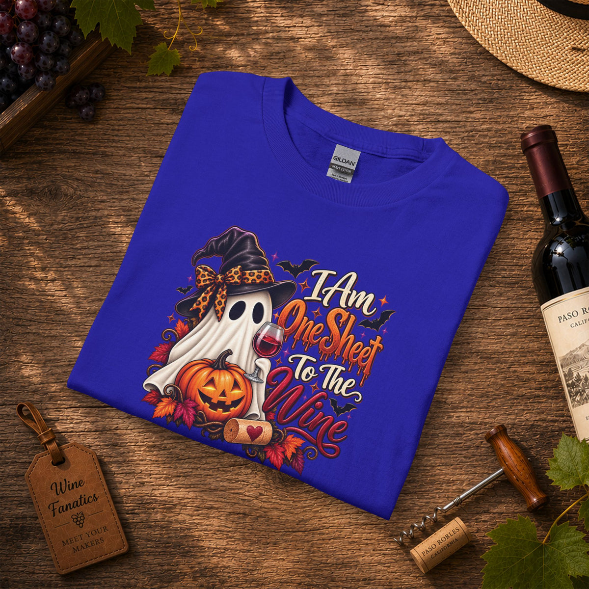 I Am One Sheet To The Wine Long Sleeve T-Shirt