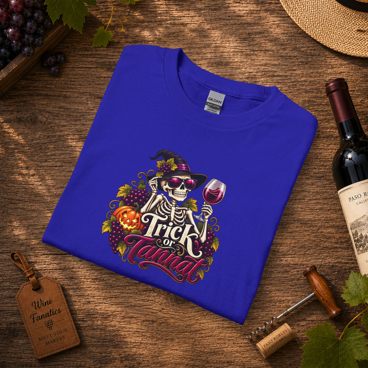 Trick or Tannat Long Sleeve T-Shirt