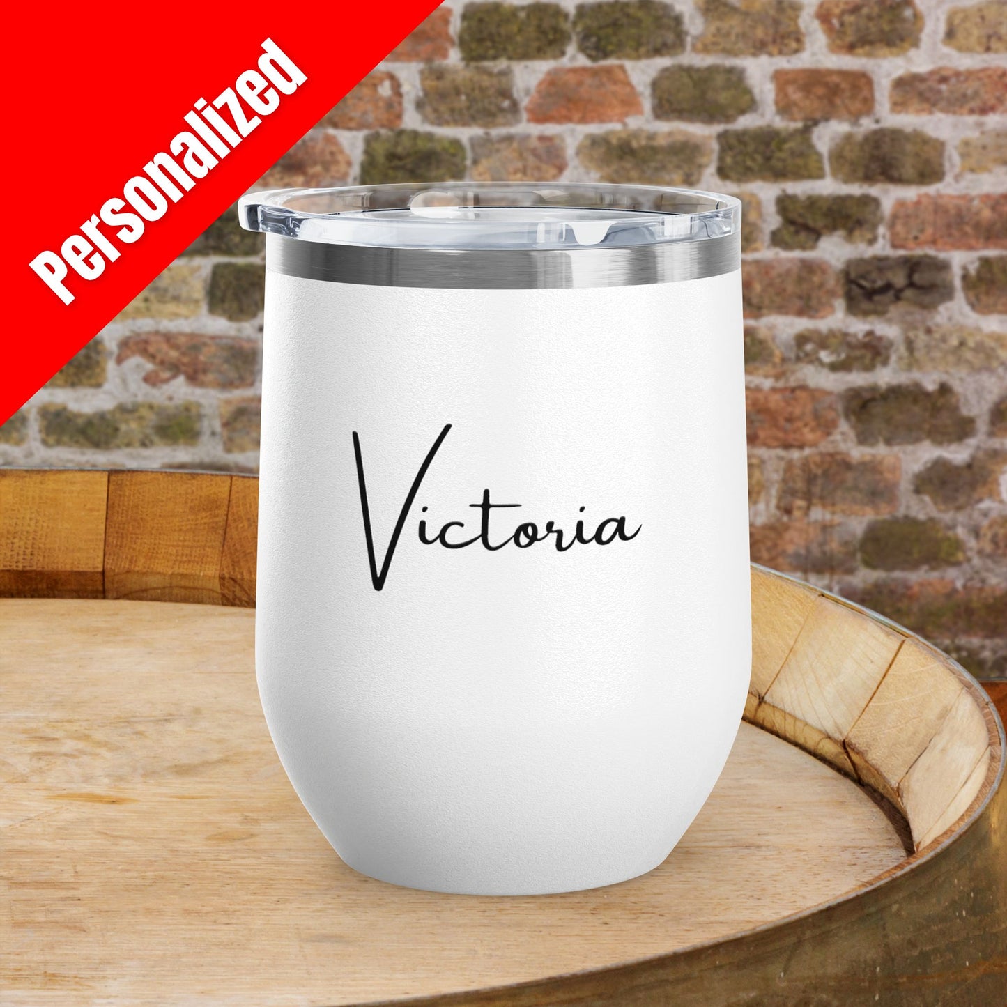 Making Pour Decisions in Temecula Valley, CA Personalized 12oz Wine Tumbler
