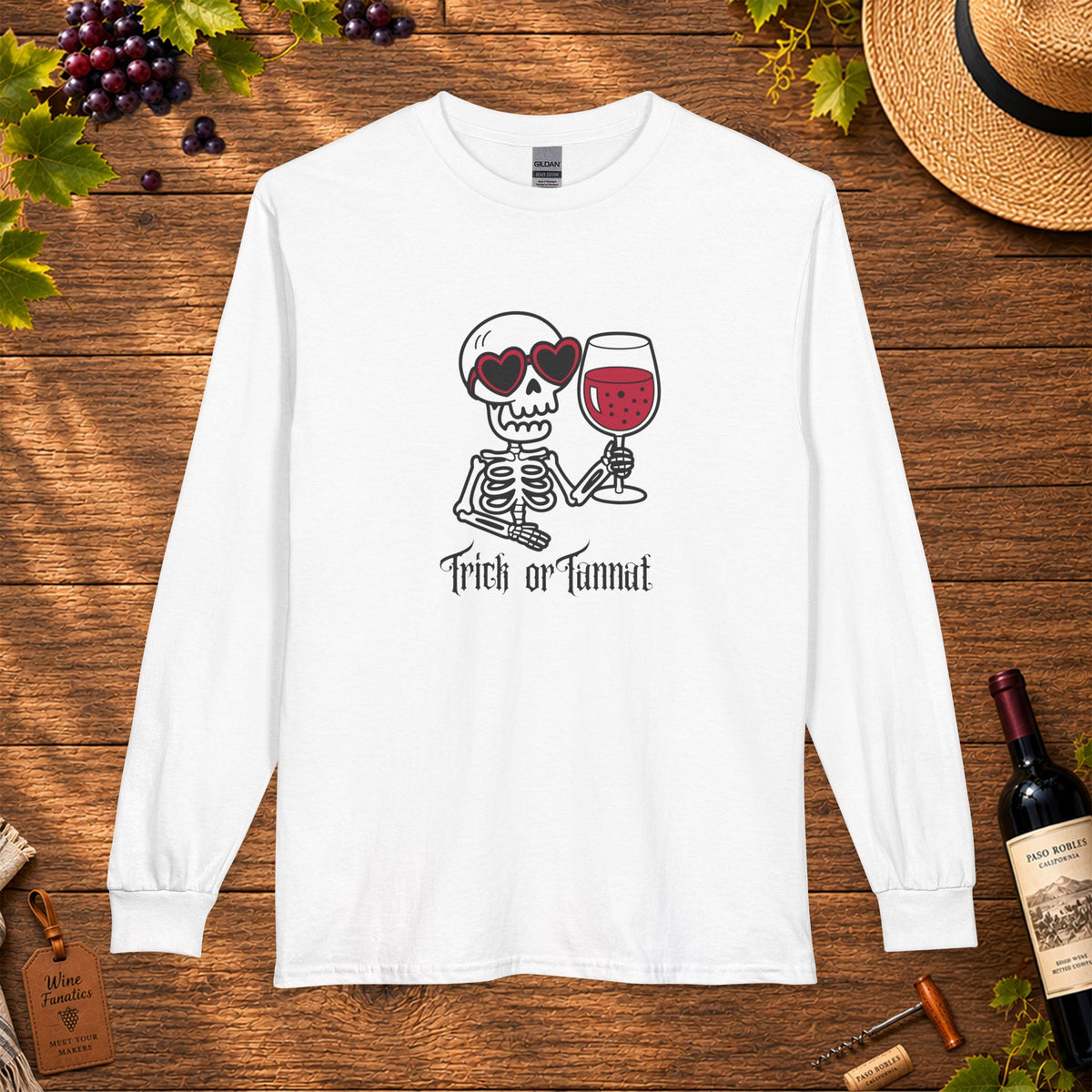 Trick or Tannat Long Sleeve T-Shirt