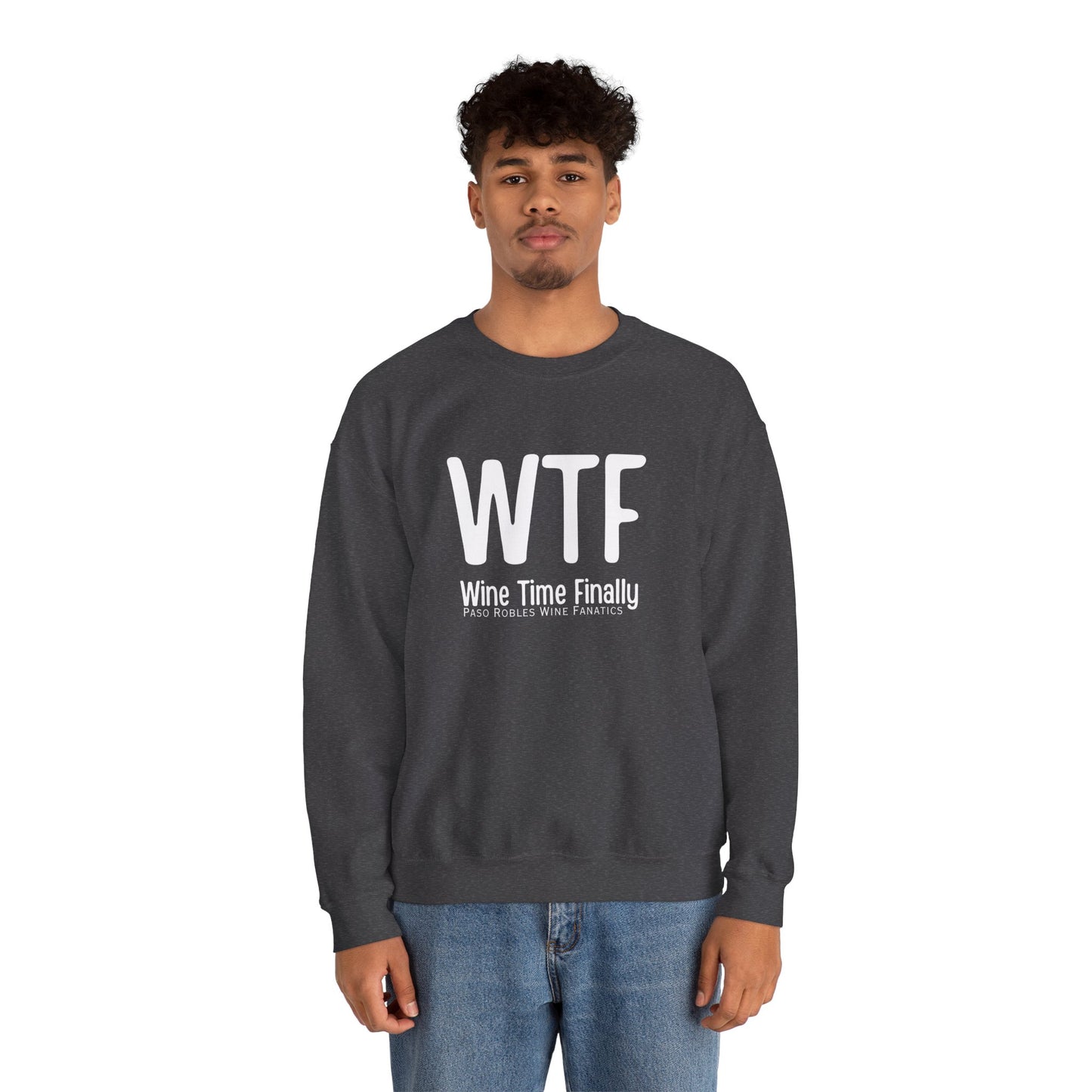 WTF Wine Tasting Finally Sweatshirt