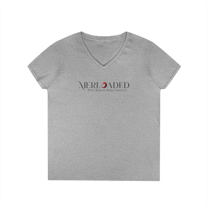 Merloaded Ladies V-Neck Tee