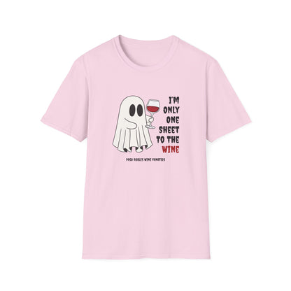 One Sheet To The Wine Unisex Softstyle T-Shirt