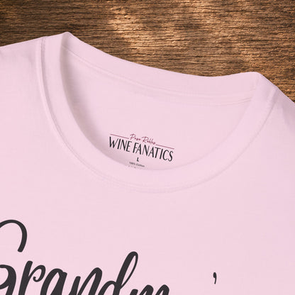 Grandma's Reason To Wine Personalized Crew Neck T-Shirt