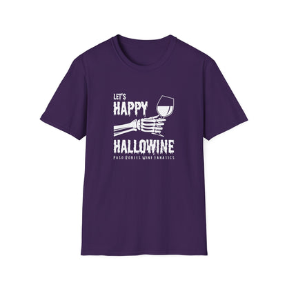 Let's Happy Hallowine Unisex Softstyle T-Shirt
