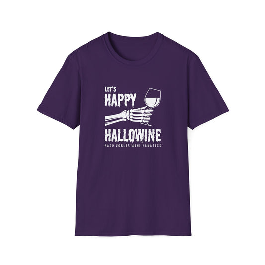 Let's Happy Hallowine Unisex Softstyle T-Shirt