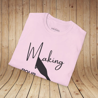 Making Pour Decisions Unisex Softstyle T-Shirt