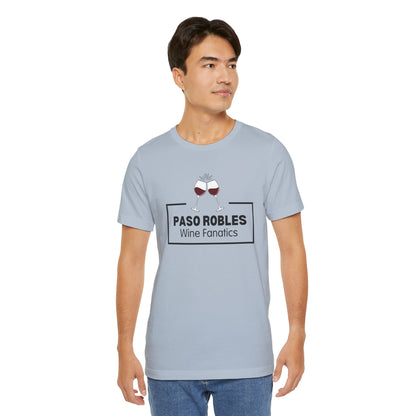 Paso Robles Wine Fanatics Logo Unisex Tee