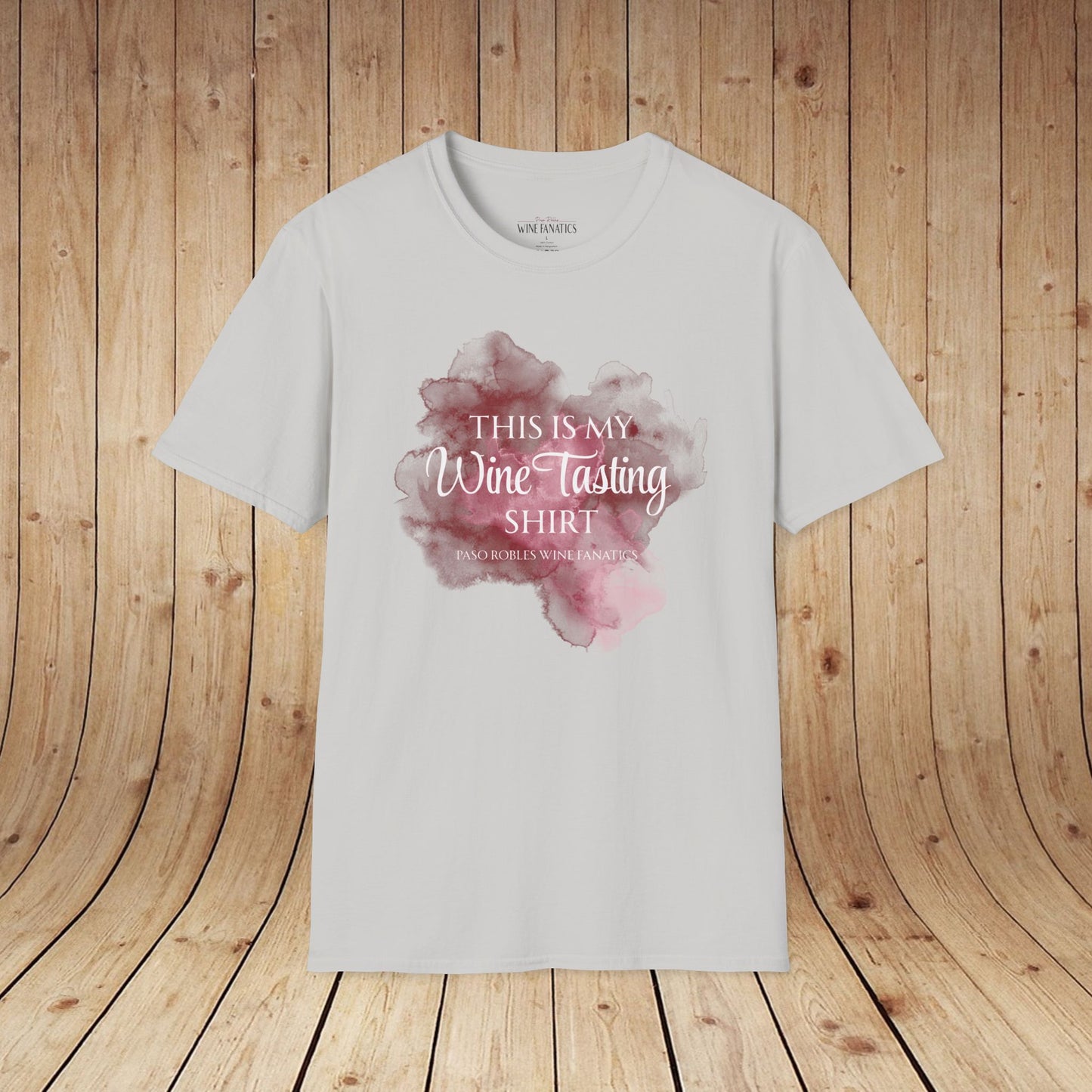This Is My Wine Tasting Shirt (stain) Unisex Softstyle T-Shirt