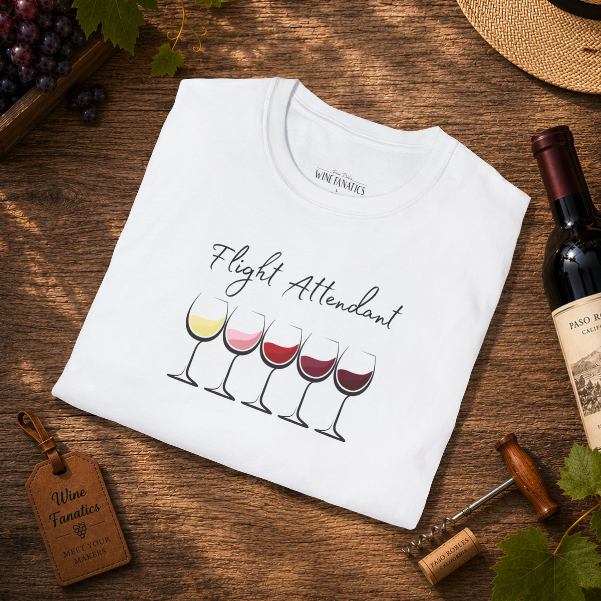 Flight Attendant Crewneck Tee