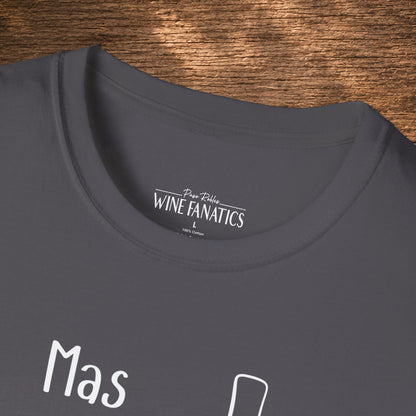 Mas Vino Por Favor Crewneck Tee