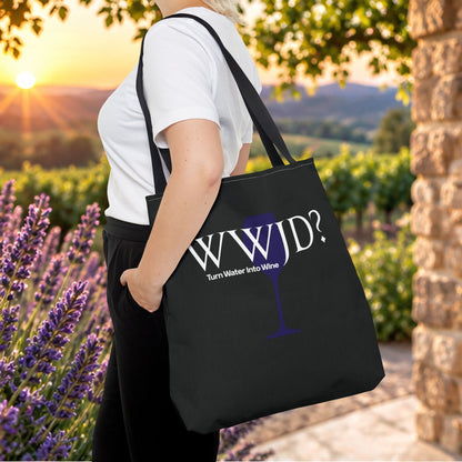WWJD? (What Would Jesus Do?) Personalized Tote Bag