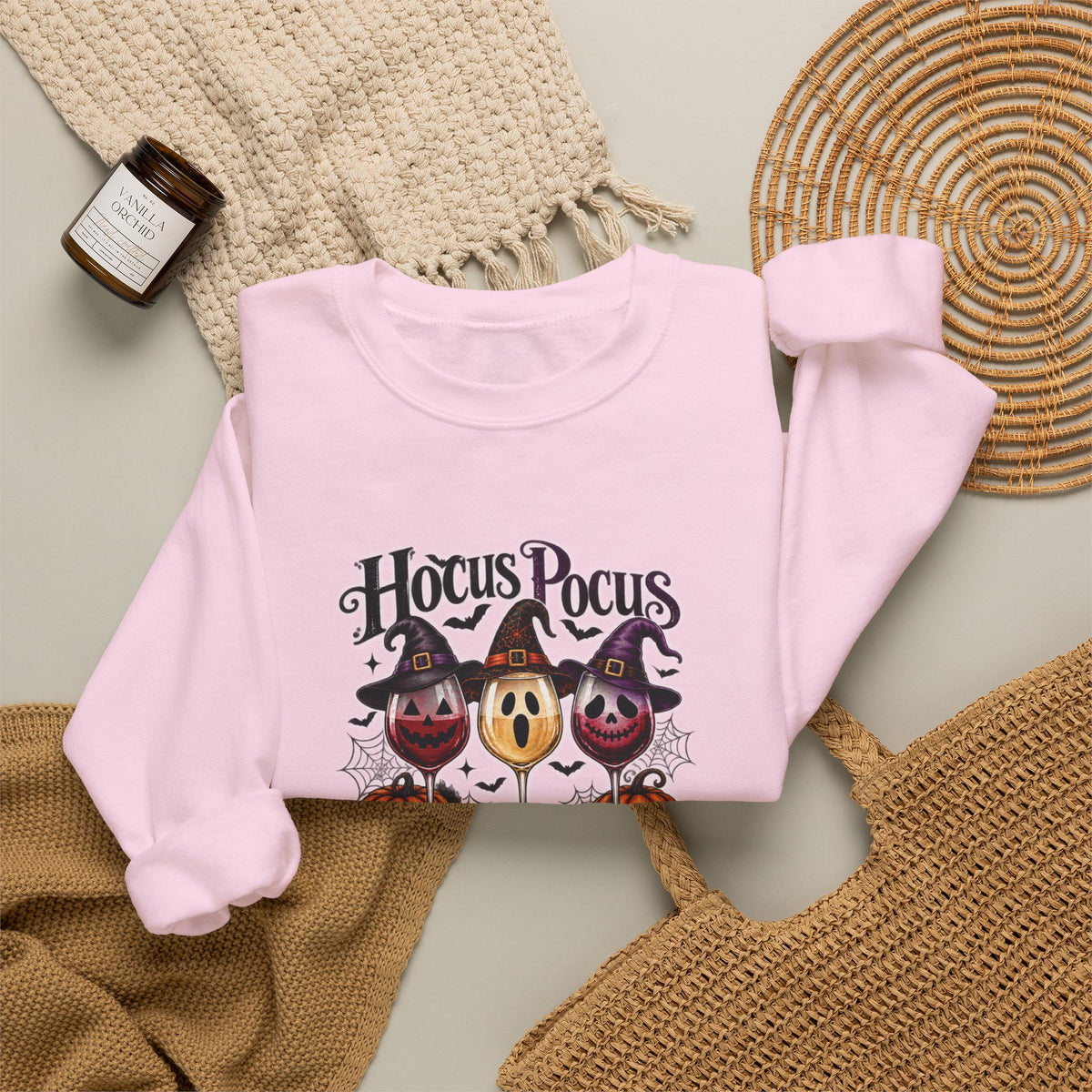 Hocus Pocus I Drink Wine & Know Things Sweatshirt