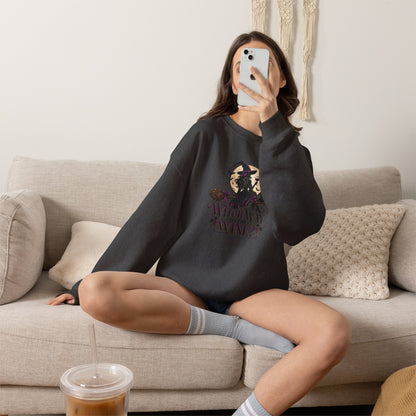 Witch Way To The Wine Sweatshirt