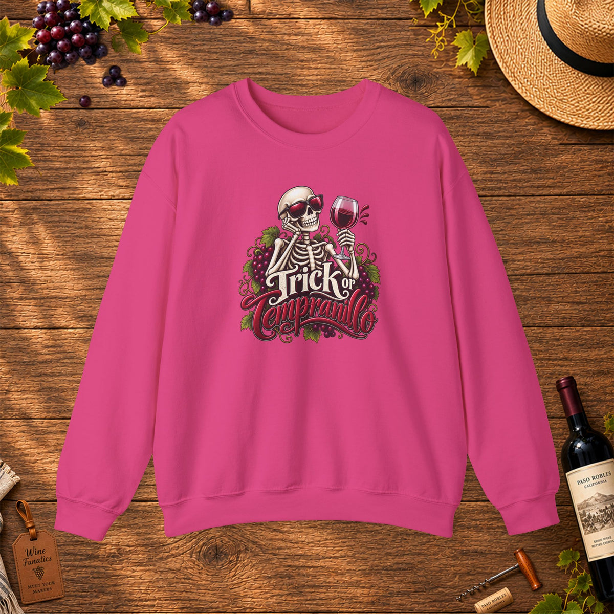 Trick Or Tempranillo Sweatshirt