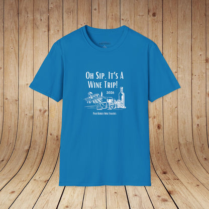 Oh Sip It's A Wine Trip Unisex Softstyle T-Shirt