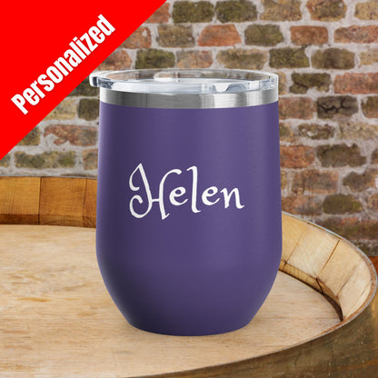 Grandma's Sippy Cup Personalized 12 oz Wine Tumbler
