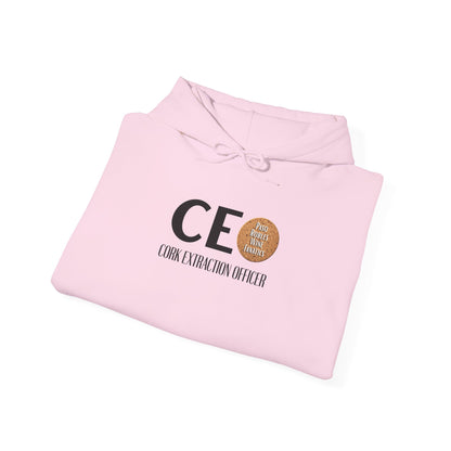 CEO Cork Extraction Officer Hoodie