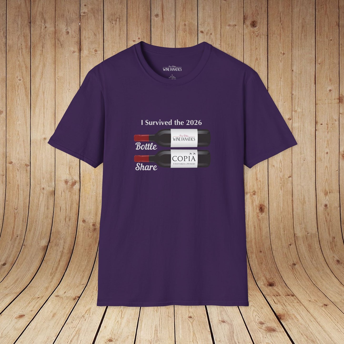 PRWF 2026 Bottle Share Unisex Softstyle T-Shirt