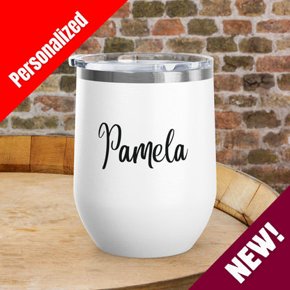 Cheers to 250 Years Independence Day Personalized 12oz Wine Tumbler