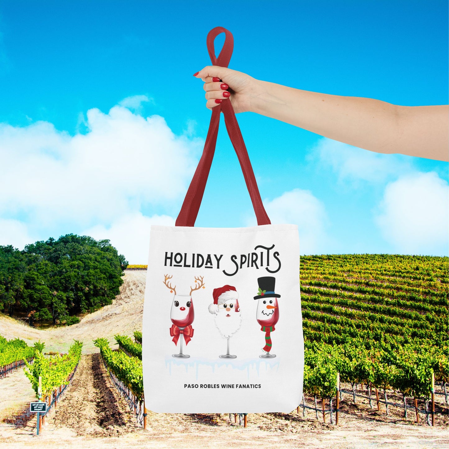 Holiday Spirits Tote Bag